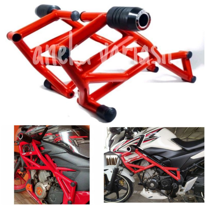 crashbar/tubular cb150r new dan cb150r old plus jalu
