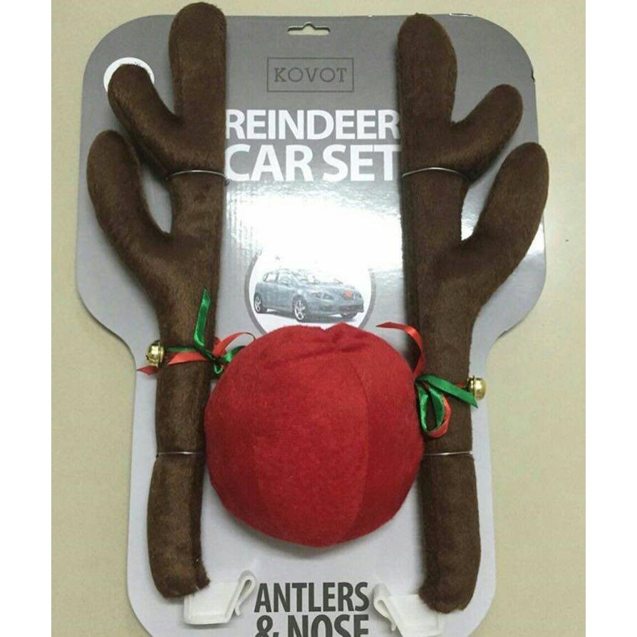 Aksesoris Mobil - Tanduk Rusa Mobil (edisi Natal)