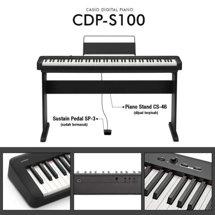 Casio CDP S100 / Casio CDP S 100 / CDP-S100 / CDP-S 100 Digital Piano