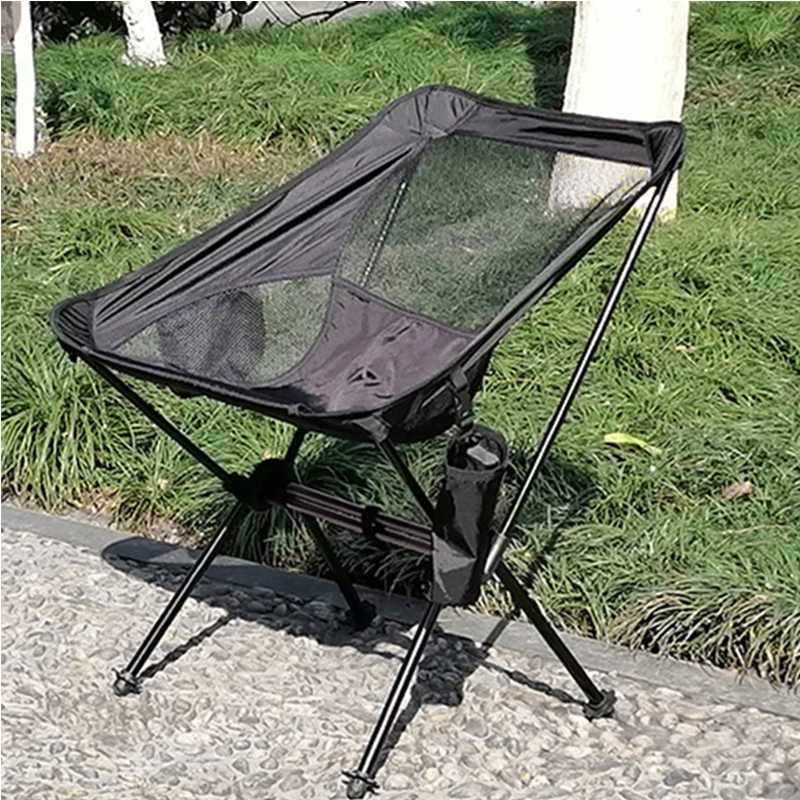 Kursi Lipat Portable Aluminium Kursi Lipat Mancing Kursi Lipa Camping Outdoor Portable Folding Chair