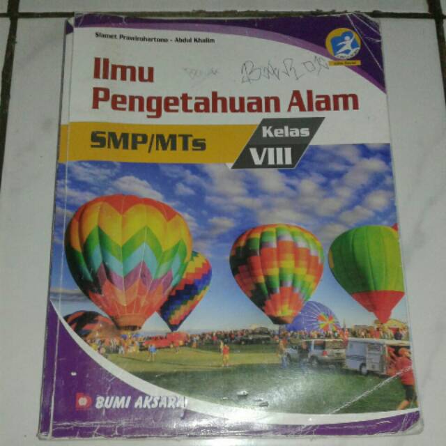 Ilmu Pengetahuan Alam kelas VIII