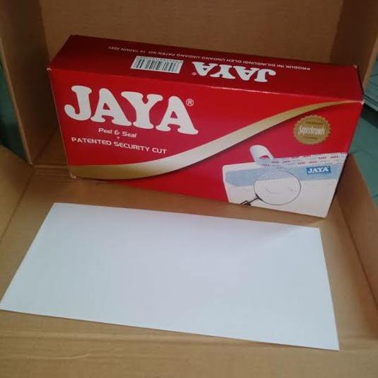 

Amplop 90 Jaya polos putih seal ( isi 100 pcs )