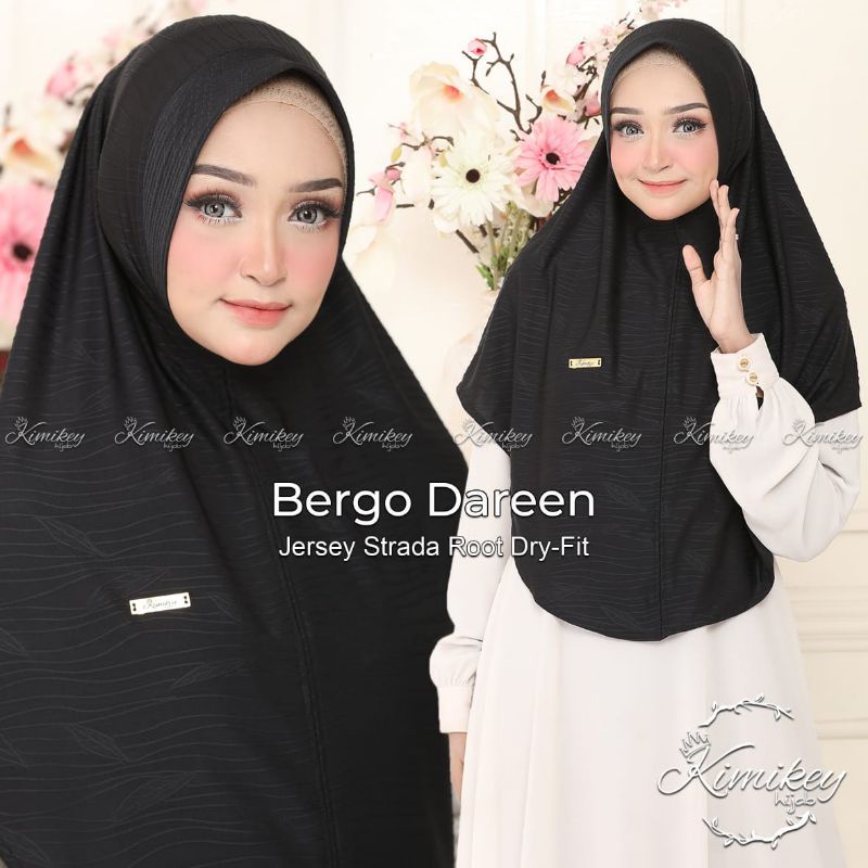 PROMO !! HIJAB INSTAN DAREEN ORIGINAL BY KIMIKEY || HIJAB BERGO INSTAN DAREEN ORIGINAL BY KIMIKEY || BERGO PAD DAREEN BEST SELLER || hijab dareen kimikey || bergo instan dareen || bergo dareen jersey