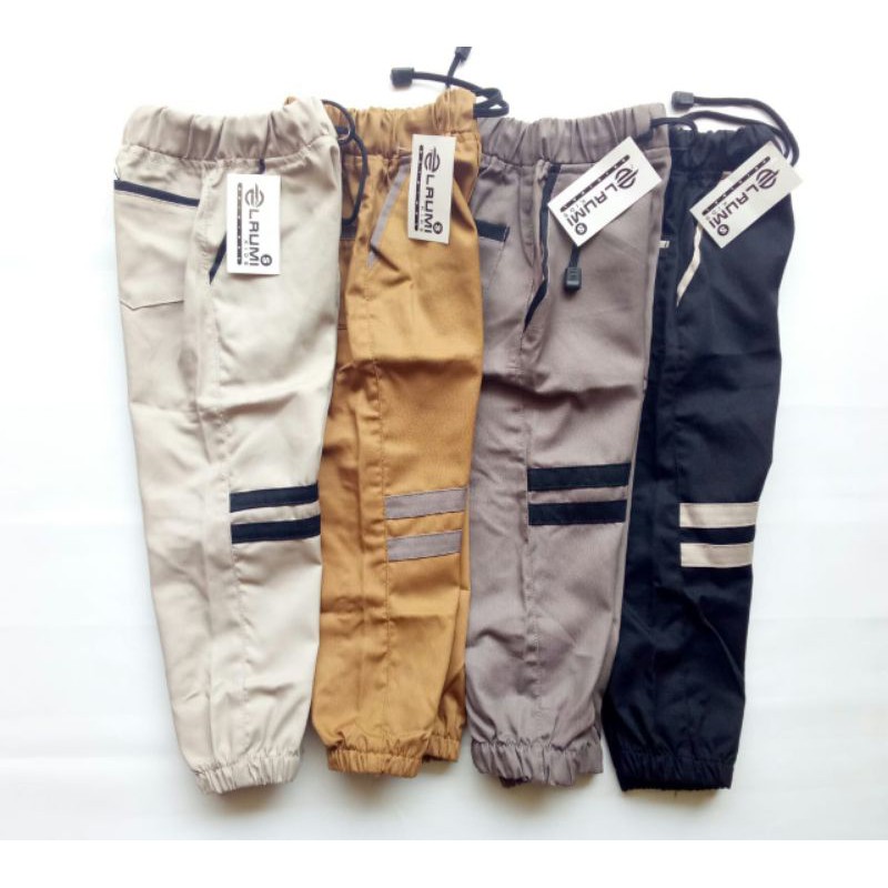 celana panjang chino jogger junior  5-9 tahun