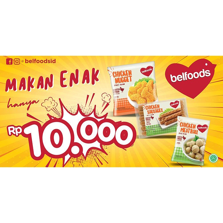 Belfoods Chicken Nugget 170 gr