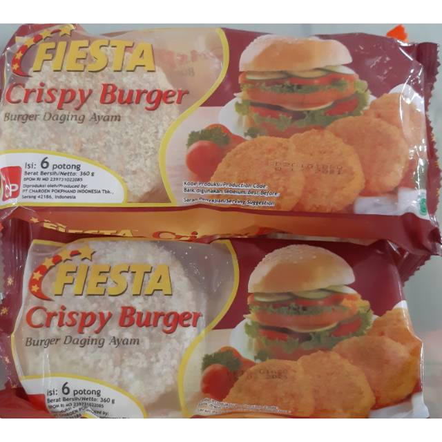 

Fiesta chicken burger