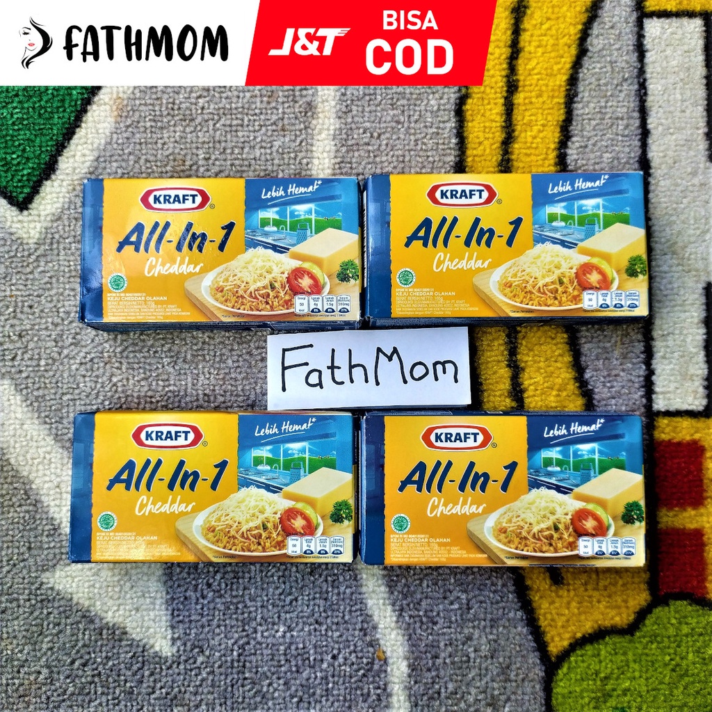 

KRAFT All in One Keju Cheddar Olahan 165gr