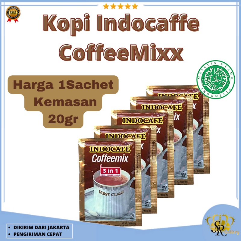 

Indocaffe CoffeeMix 3in1 Kopi Instan Kemasan 1Sachet 20gr SR