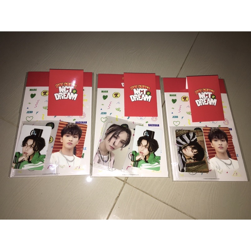 [READY STOCK] Unsealed PC Deco Hot Sauce Set - Renjun Jeno Mark
