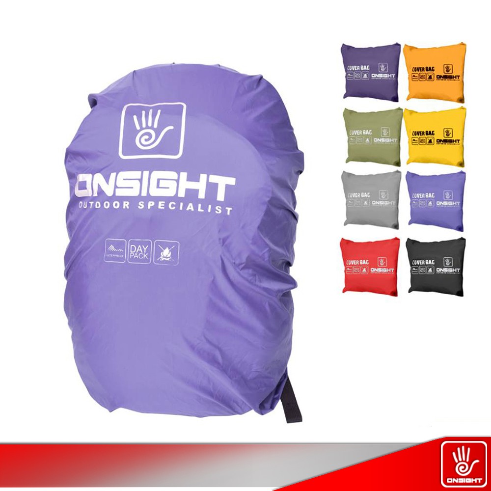Rain Cover Tas Daypack 25 -30 Liter, Cover Bag Daypack Onsight
