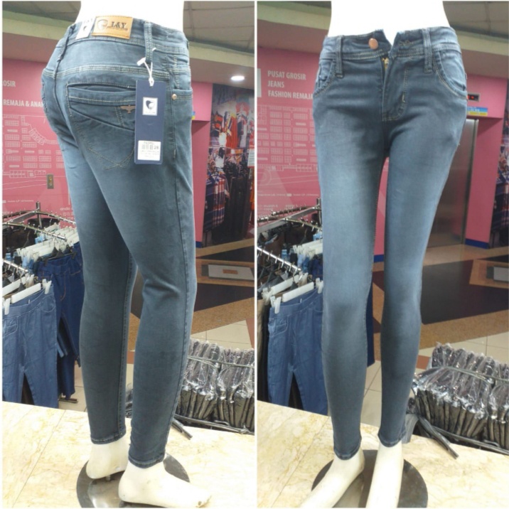 COD-Celana Jeans Panjang Wanita Celana Sofjeans Wanita Kantong Bobok Celana Pensil Wanita Celana Jea