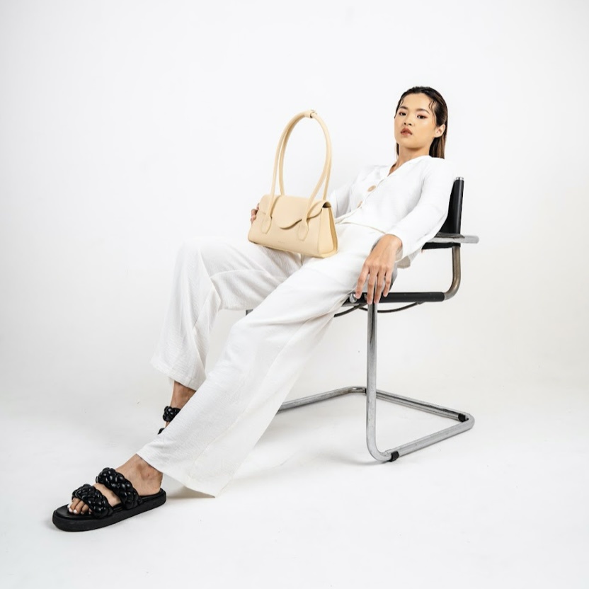 NARA - Esme Custard Shoulderbag Wanita