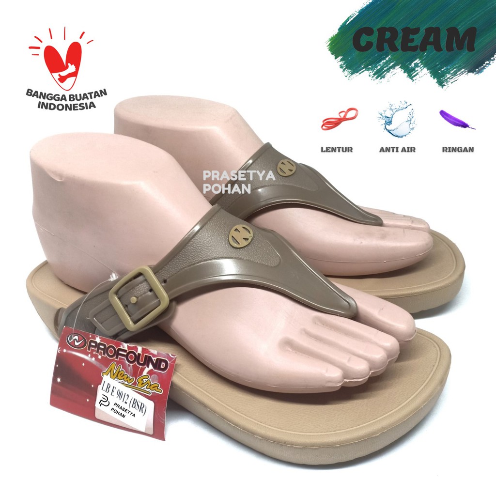 Sandal Wanita Anti Air - Sendal Wanita New Era Jepit Model Ikat New Era