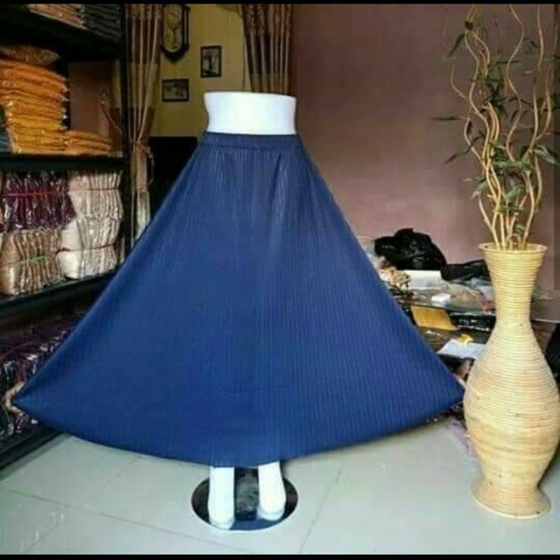 HZ  ~ ROK PANJANG PLISKET / ROK RREMPEL KECIL/ ROK PRISKET-6