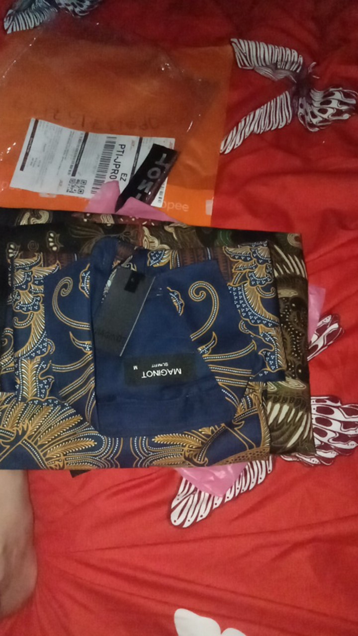 Maginot Kemeja Batik Pria Yasa-ls Lengan Panjang