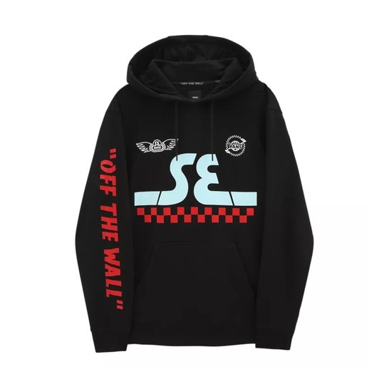 JAKET / HOODIE VANS OFF THE WALL | VANS X SE BIKES HOODIE ( SE BIKES ) BLACK