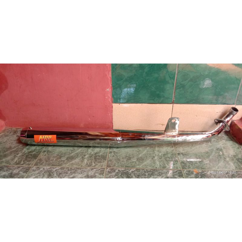 knalpot standar racing model bambu alfa