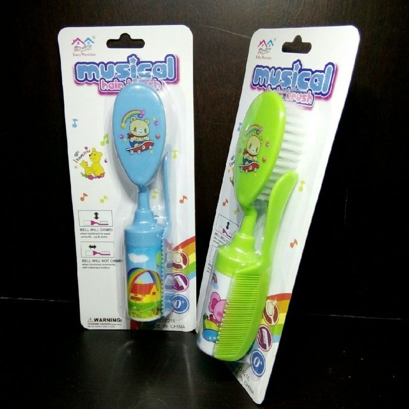 Sisir dan Sikat Musik Bayi 2in1 (216)