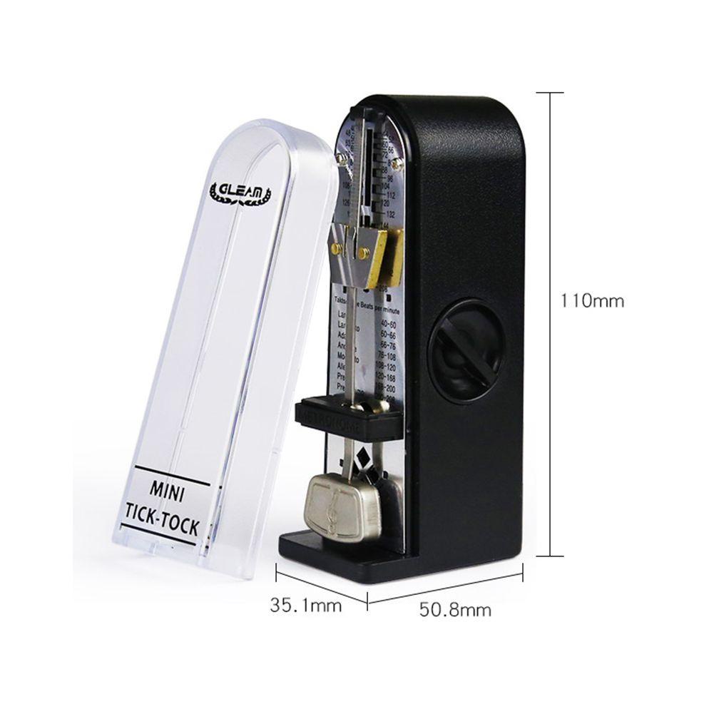 Metronome Mekanik TOP Metal Wind Up Mechanism Mini Tik-tock