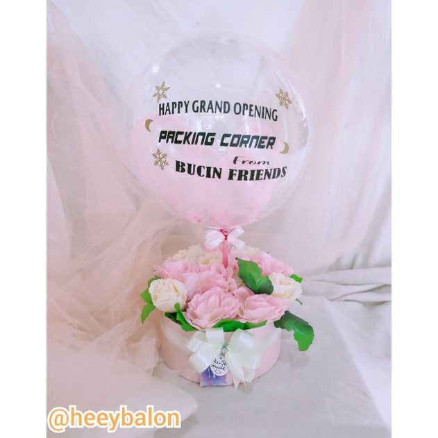 Hot Air Balon/Balon Box/Buket Ultah/Balon Ucapan/Balon Ultah/Buket Wisuda/Buket Balon/Buket Snack