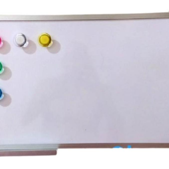 

paling diminati] whiteboard gantung type magnetic uk. 100 x 125 cm