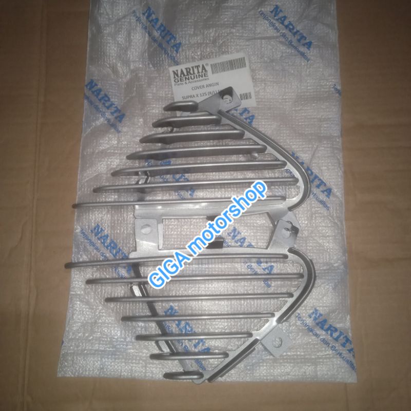 cover sirip angin sayap silver supra x 125 lama
