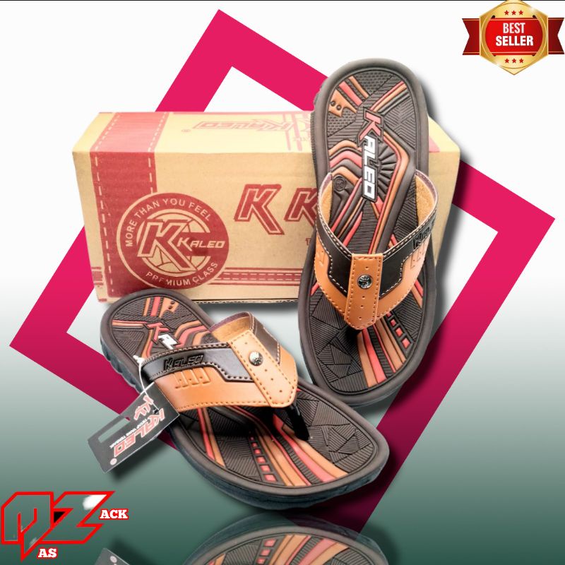 Kaleo Sandal Remaja Pria KL16B | Sandal Slide Karet Pria | Sandal Santai Anak | Sandal Distro Remaja