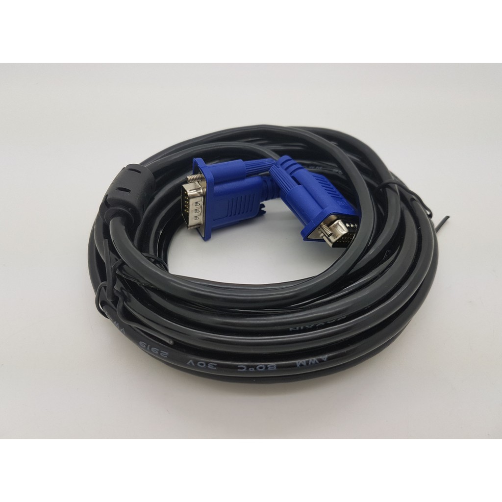 5 meter High Quality VGA 15 Pin Male to VGA 15 Pin Male / kabel vga