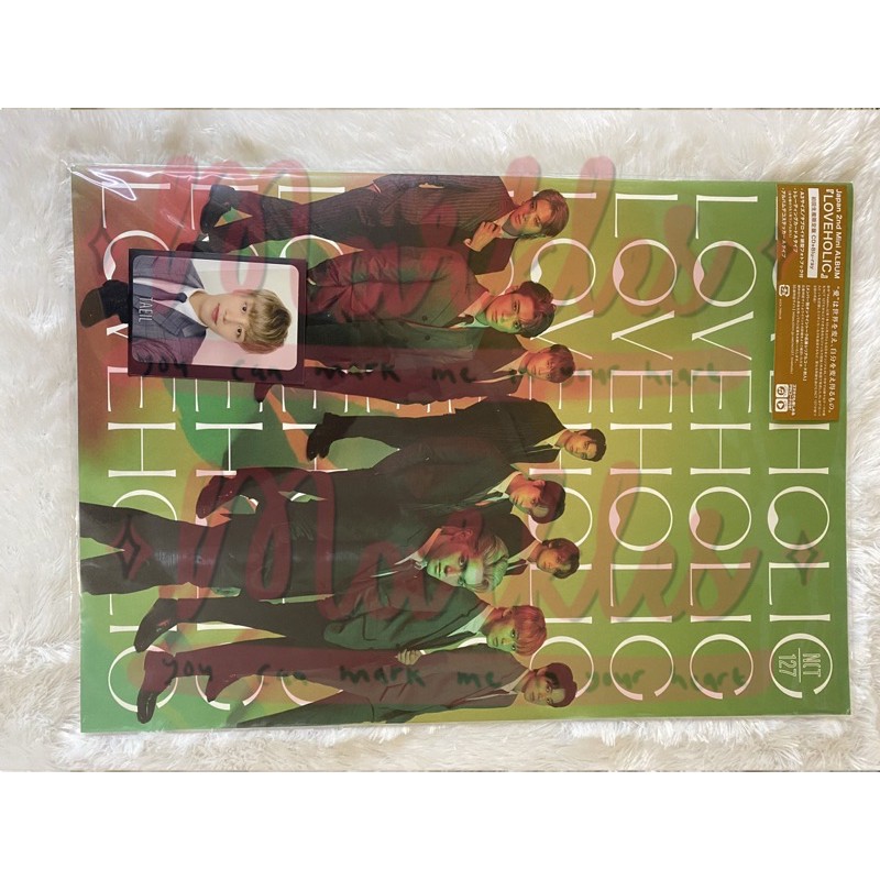 READY INA NCT 127 DOYOUNG TAEIL PC UNSEALED LOVEHOLIC ALBUM TYPE A BLUERAY CD