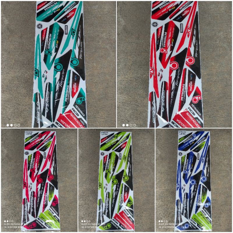 Striping Vixion old Lama petronas