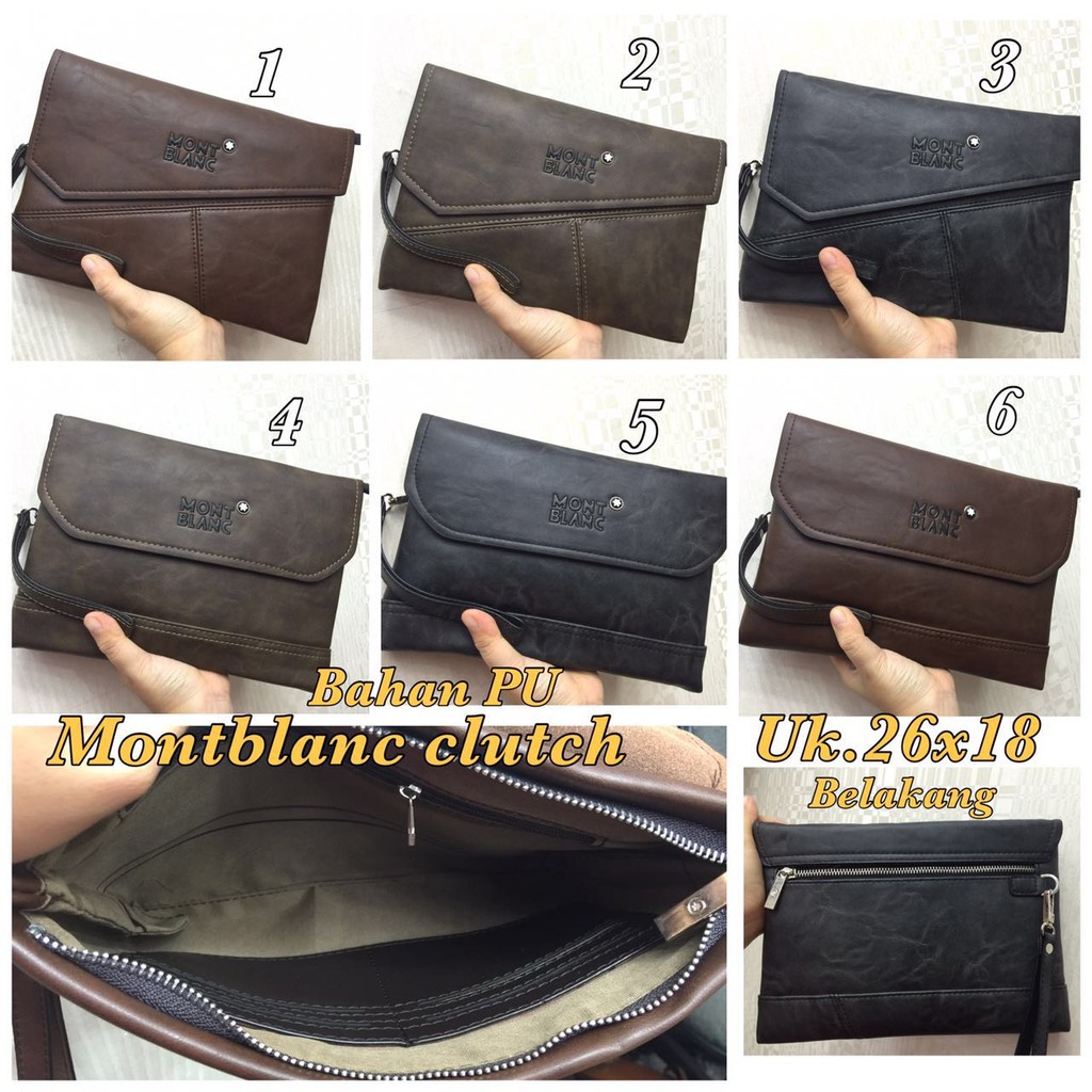 CLUTCH HANDBAG MONTBLANC LARGE