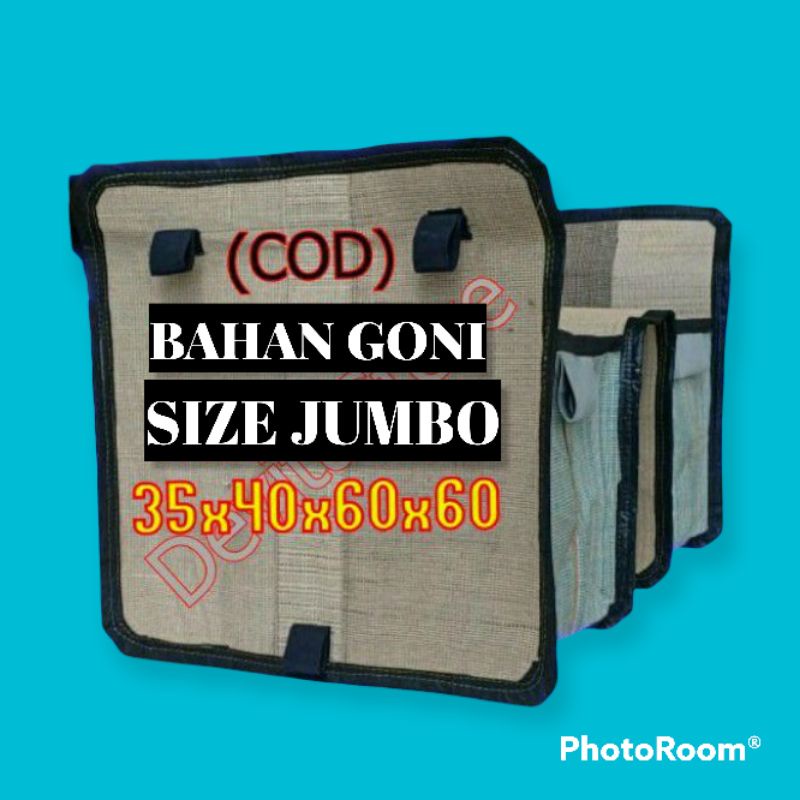 BRONJONG_TAS_KANDEK_MOTOR_BAGASI_MOTOR_TAS_OBROK_SIZE_JUMBO_BAHAN_PERMADANI