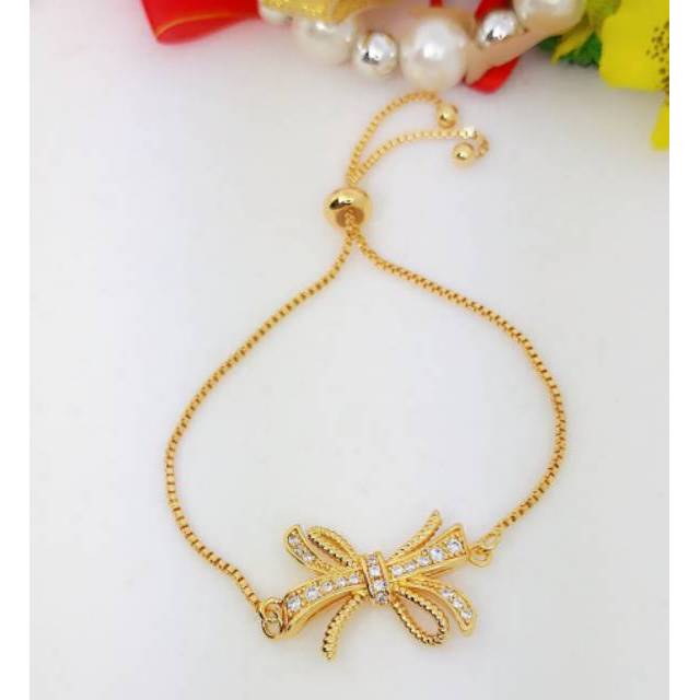 Gelang Serut Zircon Yaxiya Jewelry