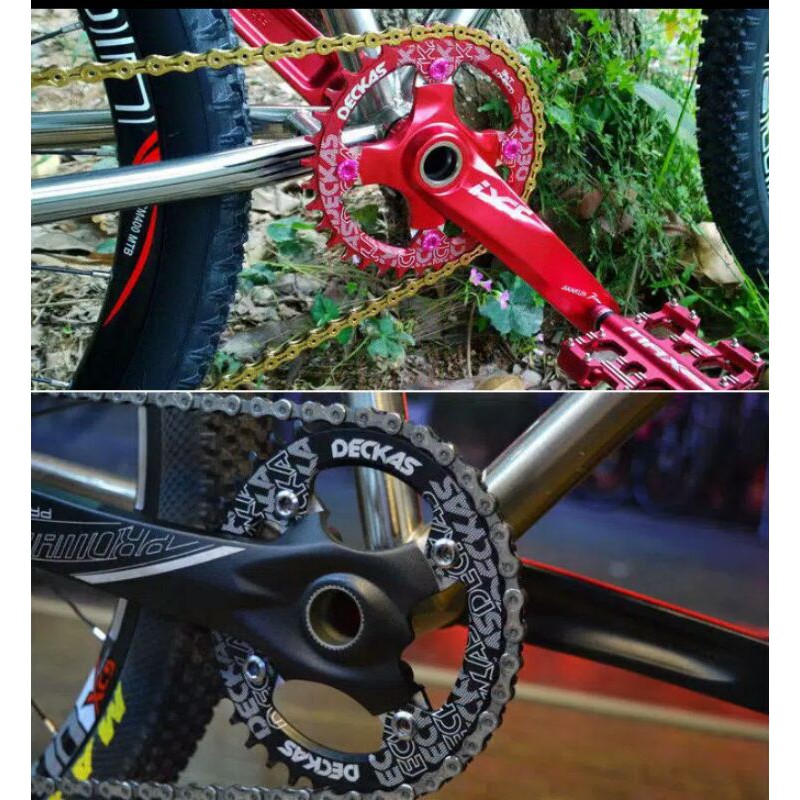 chainring 38T narrow wide bcd 104 Deckas