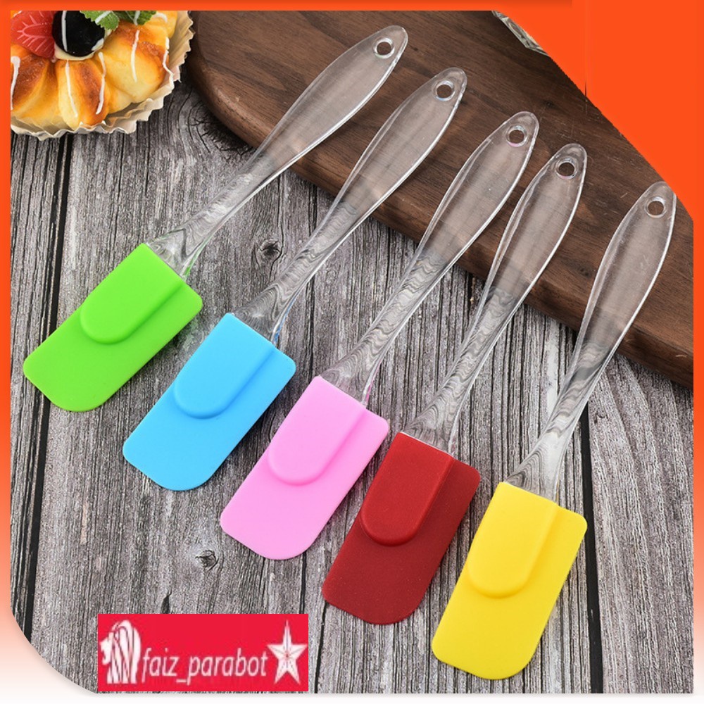 spatula polesan mentega dan kuas silicone