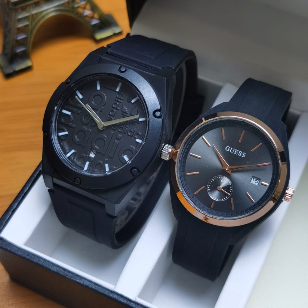 GUESS&ADIDAS JAM TANGAN COUPLE