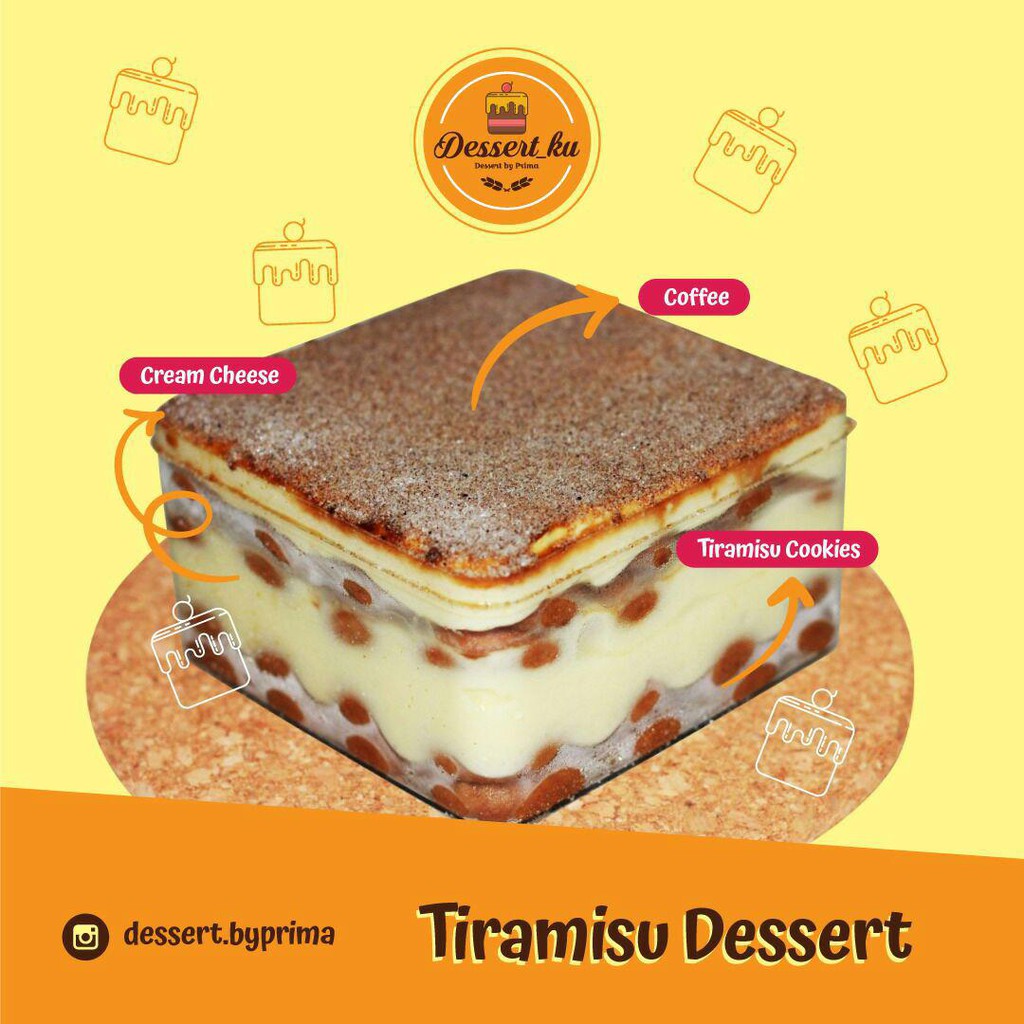 

TIRAMISU DESSERT BOX / TIRAMISU / DESSERT