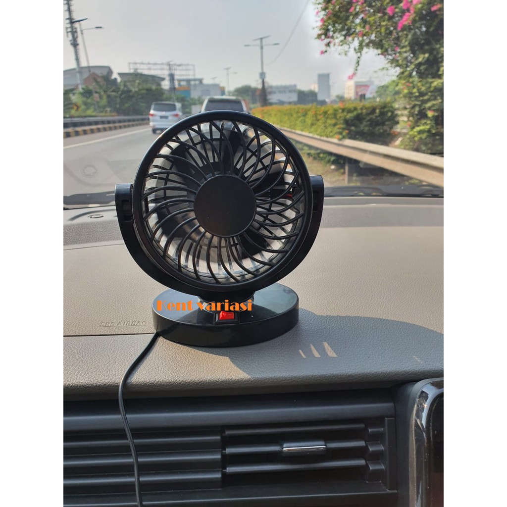 KIPAS ANGIN MOBIL VEHICLE FAN MOBIL UNIVERSAL