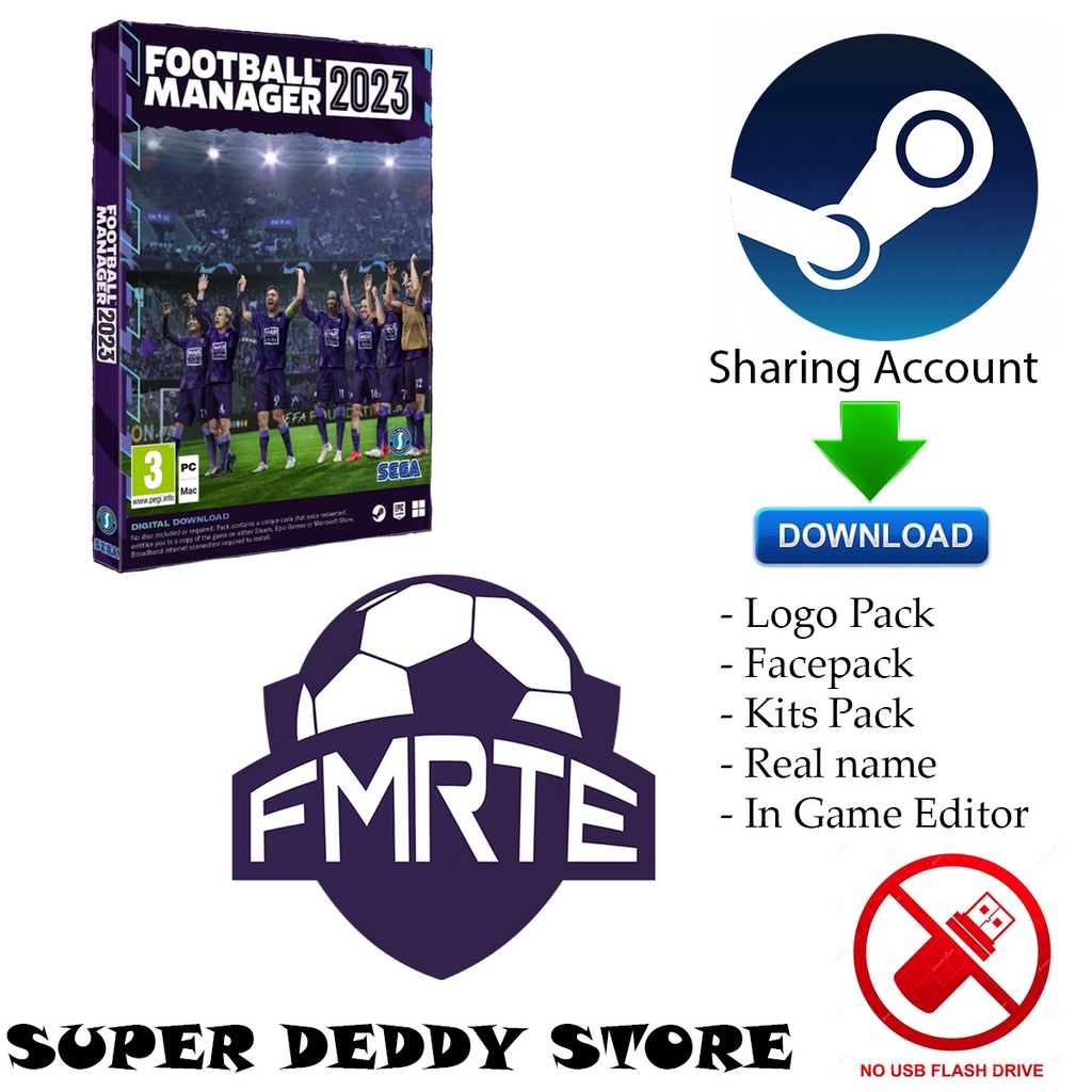 Jual Football Manager 2023 2020 2021 2022 + FMRTE | Shopee Indonesia