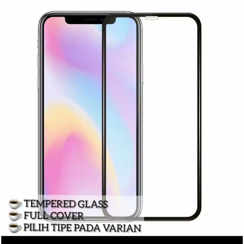Tempered Glass Redmi note 9 full Cover Antigores kaca Redmi note 9 Full