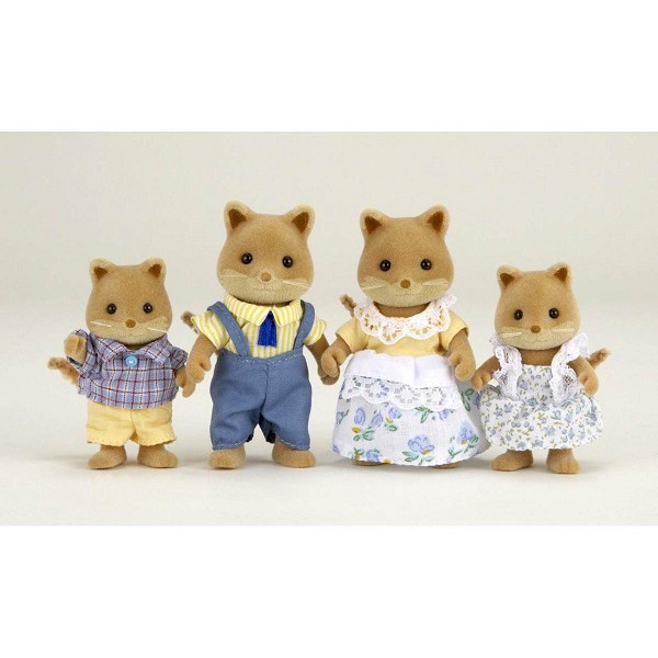 SYLVANIAN FAMILIES ORIGINAL 3127 - FOX FAMILY ( RARE )
