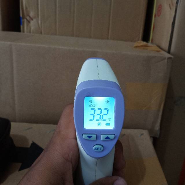 Termometer Infrared Lotus Termometer Non Contact  Termometer Badan