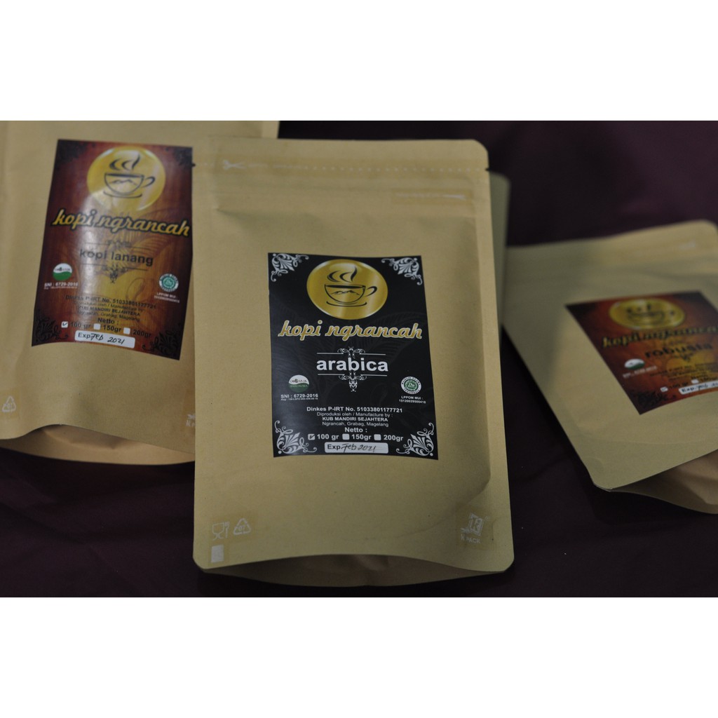 

KOPI BUBUK ARABICA 100gram