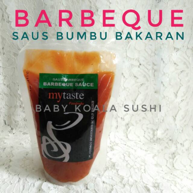 MY TASTE Barbeque Sauce 500 g Halal │ Saus Cocol Rasa BBQ