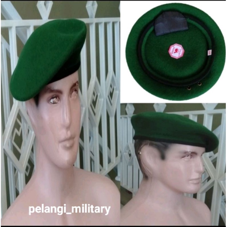 Baret camel baret hijau TNI