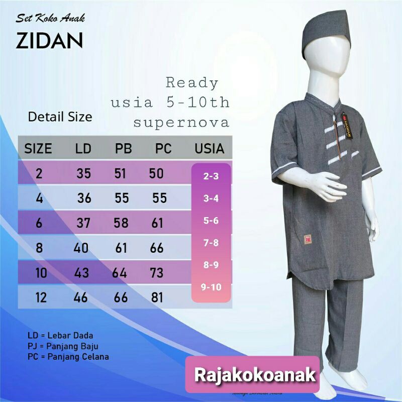 Stelankoko anak zidan7 th