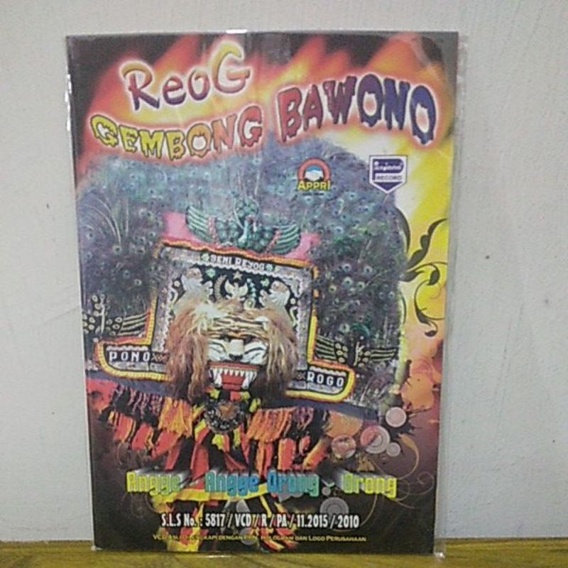 Vcd Reog Gembong Bawono.