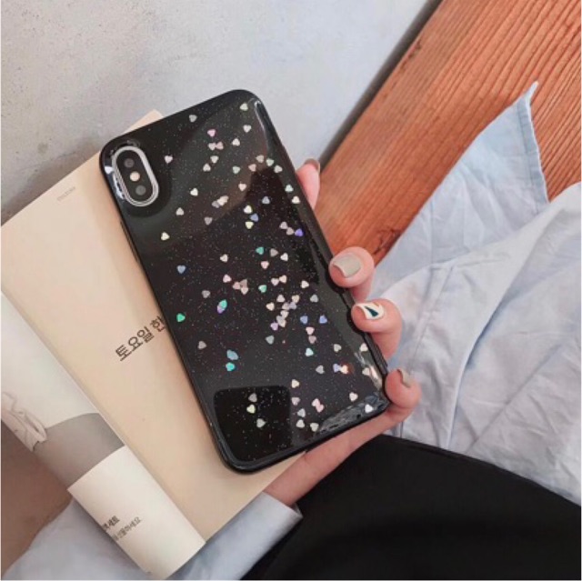 Glitter Love iPhone Oppo Vivo Xiaomi Samsung Realme  A50s m30s m30 A31 12 Redmi note 5 6 7 8 9 pro