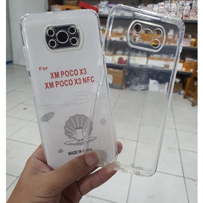 XIAOMI POCO X3 NFC Case Ultra Clear HD Premium Transparan Jelly Silicon Softcase -D2