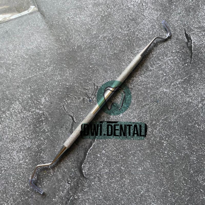 set 3/4pcs Dental instrument kaca mulut sonde pinset scaler